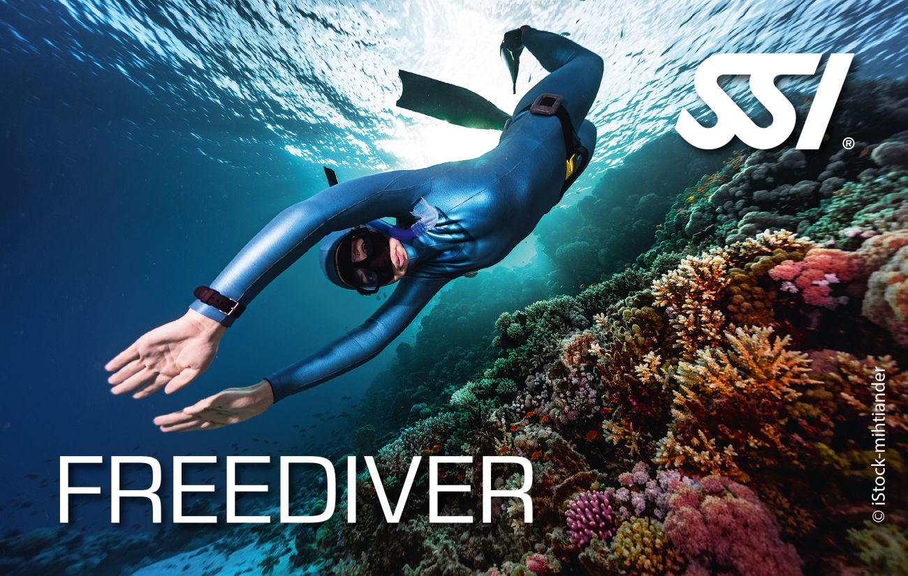 Stage d'apnée découverte Freediver SSI à Nice